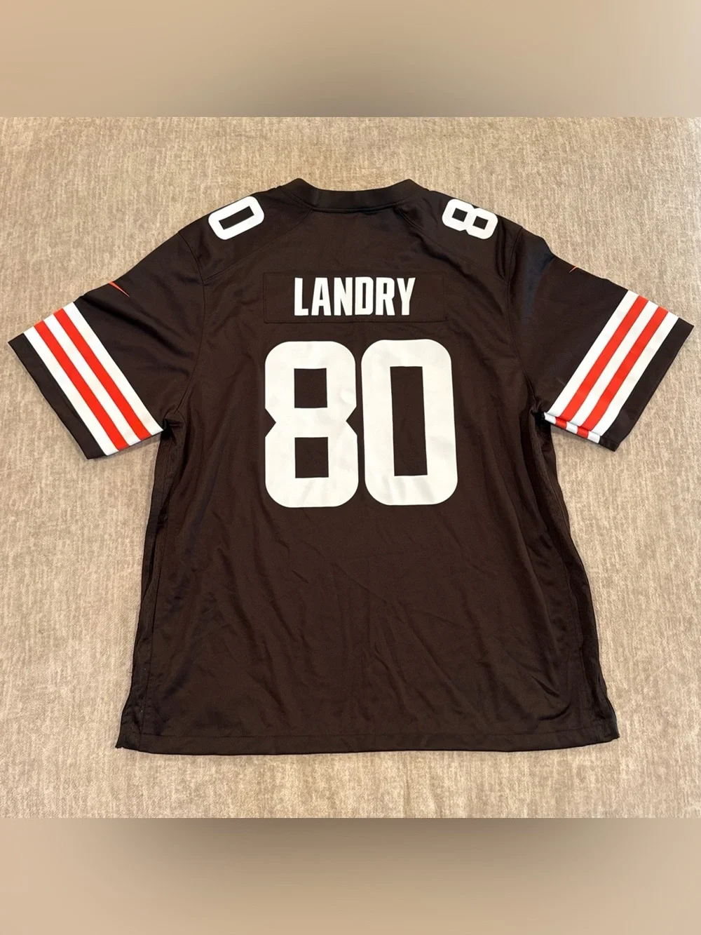 Men’s Size 3XL Jarvis Landry #80 Cleveland Browns On Field Game Jersey NEW